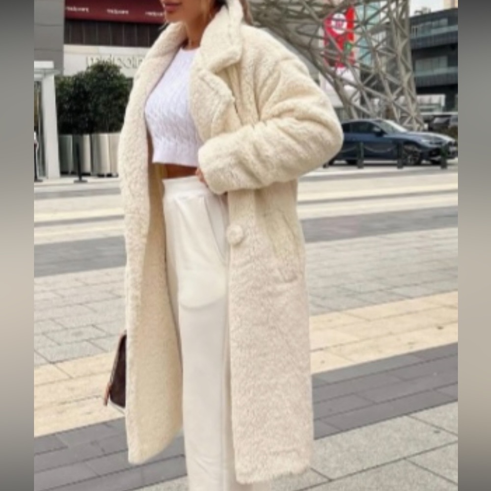 Fashion Nova Teddy Coat